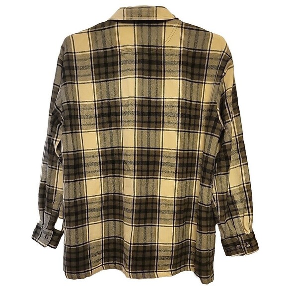 Industrial Rags Plaid FullZipper 2Pocket Size LARGE New Without Tags NotButtonUp - Picture 2 of 8